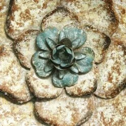 Stratton Home Decor S09593 Set Of 3 Metal Rustic Flower Wall Decor, Multicolor -Home Furnishing Store GUEST a17c7315 5987 411a ab11 d1143d702e9b