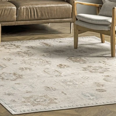 NuLOOM Krystin Distressed Machine Washable Area Rug 8 NuLOOM Krystin Distressed Machine Washable Area Rug - Image 8