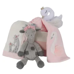 Lambs & Ivy Pink/White 5-Piece Luxury Infant / Newborn / Baby Gift Basket 10 Lambs & Ivy Pink/White 5-Piece Luxury Infant / Newborn / Baby Gift Basket -Home Furnishing Store GUEST a3d1f9de d937 44bf acb8 5af067f1d1dd