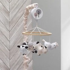 Lambs & Ivy Baby Farm Animals Musical Baby Crib Mobile Soother Toy -Home Furnishing Store GUEST a40c378d a0b4 4ab6 8d08 3756ce294f31