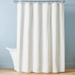 Crinkle Stripe Woven Shower Curtain - Hearth & Hand™ With Magnolia 7 Crinkle Stripe Woven Shower Curtain - Hearth & Hand™ With Magnolia -Home Furnishing Store GUEST a4db4300 5a76 4a9f 9868 e69b64040512