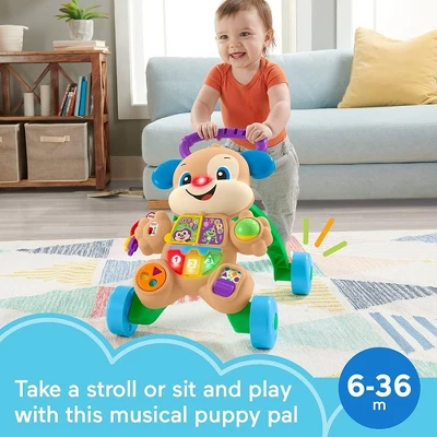 Fisher Price - Laugh, Learn, Grow & Play Baby Walker And Musical Learning Toy With Smart Stages Educational Content, Learn With Puppy 2 Fisher Price - Laugh, Learn, Grow & Play Baby Walker And Musical Learning Toy With Smart Stages Educational Content, Learn With Puppy - Image 2