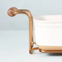 4.25qt Oven-to-Table Stoneware Baking Dish With Cradle Carrier Cream/Clay - Hearth & Hand™ With Magnolia 5 4.25qt Oven-to-Table Stoneware Baking Dish With Cradle Carrier Cream/Clay - Hearth & Hand™ With Magnolia -Home Furnishing Store GUEST a6a6fc4c f8f3 4913 a404 ef592b5d98a2