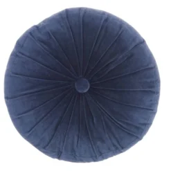 16" Ruched Velvet Round Throw Pillow - Mina Victory 18 16" Ruched Velvet Round Throw Pillow - Mina Victory -Home Furnishing Store GUEST a70f98a4 d7b9 4d29 ae08 f142a0d832e8