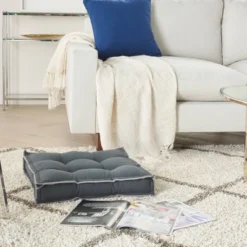 18"x18" Indoor/Outdoor Square Flange Seat Cushion - Mina Victory -Home Furnishing Store GUEST a7fe1fc1 7754 45a4 a4d0 9f5d49cb852b