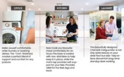 20" X 39" Rustic Medallion Anti-Fatigue Stain & Oil Resistant Kitchen Floor Mat -Home Furnishing Store GUEST a897cde6 d06c 4deb b915 757c68e06f72