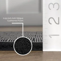 NuLOOM Casual Crosshatched Anti Fatigue Kitchen Or Laundry Room Comfort Mat 8 NuLOOM Casual Crosshatched Anti Fatigue Kitchen Or Laundry Room Comfort Mat -Home Furnishing Store GUEST aace51e3 6171 4571 82c2 5d088920d61f