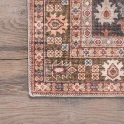 NuLOOM Cathie Persian Floral Machine Washable Area Rug -Home Furnishing Store GUEST abdaffa9 e46f 4c97 923d 64a05d451baa