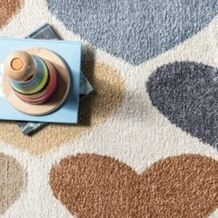 NuLOOM Neive Colorful Hearts Machine Washable Area Rug -Home Furnishing Store GUEST acb0767c f793 4c40 a95c c2c641eb4fb5