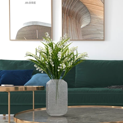 Vickerman 16" Artificial Lily Of The Valley Bush, Set Of 3 3 Vickerman 16" Artificial Lily Of The Valley Bush, Set Of 3 - Image 3