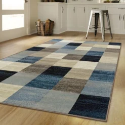Contemporary Tile Modern Indoor Area Rug Or Runner By Blue Nile Mills -Home Furnishing Store GUEST ae88621d c925 4a0f 91db bc7ba214cf36
