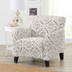 Great Bay Home Stretch Velvet-Plush Washable Chair Slipcover -Home Furnishing Store GUEST af95f583 fdfd 48cf 9117 8f9f5139e501