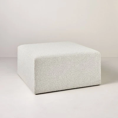 Boucle Upholstered Square Cocktail Ottoman - Hearth & Hand™ With Magnolia 6 Boucle Upholstered Square Cocktail Ottoman - Hearth & Hand™ With Magnolia - Image 6