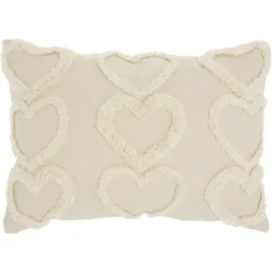 14"x20" Oversize Life Styles Raised Hearts Lumbar Throw Pillow - Mina Victory 9 14"x20" Oversize Life Styles Raised Hearts Lumbar Throw Pillow - Mina Victory -Home Furnishing Store GUEST b38af9a3 01d9 4c86 aee7 b8bf51e86d51