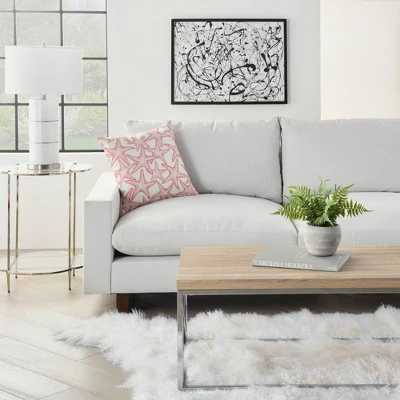 18"x18" Reversible Indoor/Outdoor Starfish And Wave Square Throw Pillow - Mina Victory 4 18"x18" Reversible Indoor/Outdoor Starfish And Wave Square Throw Pillow - Mina Victory - Image 4