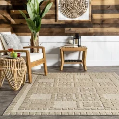 NuLOOM Valorie Mediterranean Indoor/Outdoor Patio Area Rug -Home Furnishing Store GUEST b5159c24 07cd 428e 9826 d20c1e74a6cf