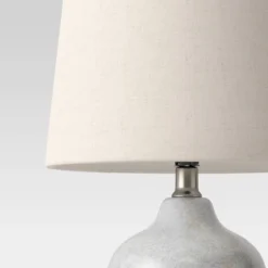 Assembled Ceramic Table Lamp Gray - Threshold™ 7 Assembled Ceramic Table Lamp Gray - Threshold™ -Home Furnishing Store GUEST b5840a57 b2c1 4e90 b715 6f6af5e82654