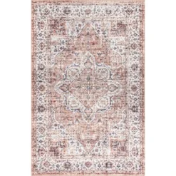 NuLOOM Ama Persian Stain-Resistant Machine Washable Area Rug 23 NuLOOM Ama Persian Stain-Resistant Machine Washable Area Rug -Home Furnishing Store GUEST b6878569 69d7 47c7 8d54 0631748da03c
