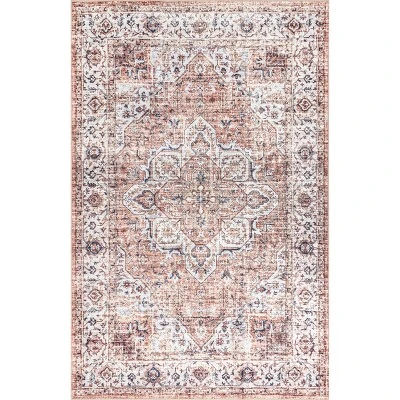 NuLOOM Ama Persian Stain-Resistant Machine Washable Area Rug 11 NuLOOM Ama Persian Stain-Resistant Machine Washable Area Rug - Image 11