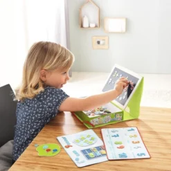 Haba Magnetic Game Box 1 2 3 Numbers & You - 158 Magnetic Pieces In Travel Cardboard Carrying Case