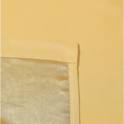 Kate Aurora Basic Drape Light Filtering Woven Jacquard Thermal Single Rod Pocket Window Curtain Panel 3 Kate Aurora Basic Drape Light Filtering Woven Jacquard Thermal Single Rod Pocket Window Curtain Panel - Image 3