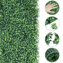 Yaheetech 20" X 20" Artificial Boxwood Hedge Panel Plastic Greenery Indoor & Outdoor -Home Furnishing Store GUEST b82100cb b28a 46e7 8c0b 6c0514fef5e9