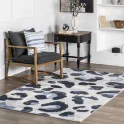 NuLOOM Shakira Modern Leopard Area Rug