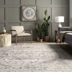 NuLOOM Brielle Machine Washable Vintage Medallion Area Rug -Home Furnishing Store GUEST baebd48f 55ef 4d6f a36d 9fa1bdcccaae