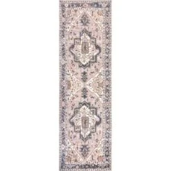 NuLOOM Sasha Machine Washable Medallion Area Rug -Home Furnishing Store GUEST bb350fd1 2252 45a8 bd47 730d4b2039b6