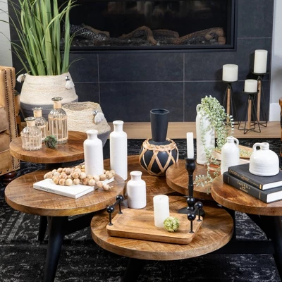 Sullivans Set Of 3 Bottle Vases 10"H, 7.5"H & 4"H 7 Sullivans Set Of 3 Bottle Vases 10"H, 7.5"H & 4"H - Image 7