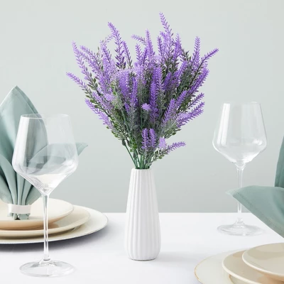 Juvale 12 Bundles Artificial Lavender Flowers For Bouquets, Fake Wild Stems For Wedding, Faux Table Centerpieces (14x2x3 In) 1 Juvale 12 Bundles Artificial Lavender Flowers For Bouquets, Fake Wild Stems For Wedding, Faux Table Centerpieces (14x2x3 In)