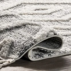 NuLOOM Fleur Geometric High/Low Tassel Area Rug -Home Furnishing Store GUEST bd3e2f42 1738 4c75 bfee 1923418576ee