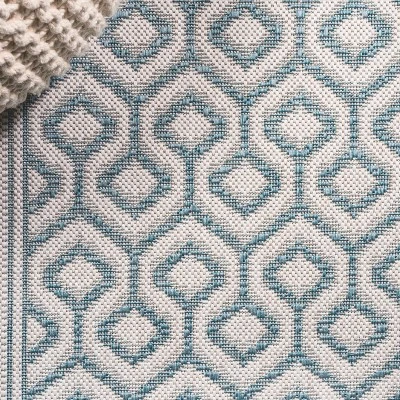Marvao Diamond Trellis Indoor/Outdoor Area Rug - JONATHAN Y 2 Marvao Diamond Trellis Indoor/Outdoor Area Rug - JONATHAN Y - Image 2