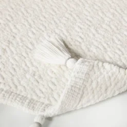 24" X 60" Solid Tassels Bath Rug Sour Cream - Hearth & Hand™ With Magnolia 5 24" X 60" Solid Tassels Bath Rug Sour Cream - Hearth & Hand™ With Magnolia -Home Furnishing Store GUEST bed1817b ad8b 4f2a bba6 1c12db901fb2