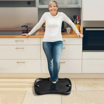 Costway Anti-Fatigue Standing Desk Mat Ergonomic Comfort Floor Foot Mat Home Office Work 2 Costway Anti-Fatigue Standing Desk Mat Ergonomic Comfort Floor Foot Mat Home Office Work - Image 2