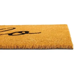 Juvale Hello Welcome Coco Coir Mat, Nonslip Outdoor Natural Door Mat (17 X 30 In) -Home Furnishing Store GUEST c0e5aa9f d6b0 4907 baa3 1f999c115571