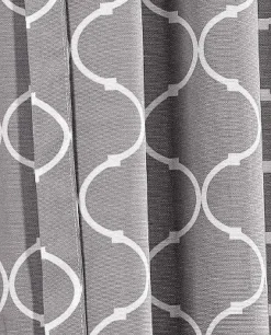 Kate Aurora Gray & White Lattice Clover Ultra Luxurious Single Tie Up Window Curtain Shade - 42 In. W X 63 In. L 8 Kate Aurora Gray & White Lattice Clover Ultra Luxurious Single Tie Up Window Curtain Shade - 42 In. W X 63 In. L -Home Furnishing Store GUEST c301c8fa 9197 40e4 bb2a ac4146c31024