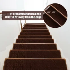 Costway 15PCS Non-Slip Carpet Stair Treads 30'' X 8'' Mats Indoor For Wooden Steps 19 Costway 15PCS Non-Slip Carpet Stair Treads 30'' X 8'' Mats Indoor For Wooden Steps -Home Furnishing Store GUEST c469f5a2 b9c1 42d1 b797 f276df0fee69