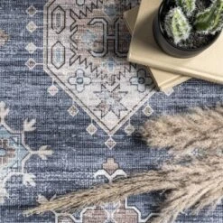 NuLOOM Finley Machine Washable Vintage Distressed Area Rug 14 NuLOOM Finley Machine Washable Vintage Distressed Area Rug -Home Furnishing Store GUEST c6dbede9 c95d 44f4 8ea3 3fbfe39a928a