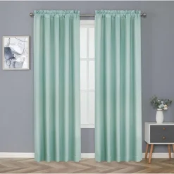 Kate Aurora Basic Drape Light Filtering Woven Jacquard Thermal Single Rod Pocket Window Curtain Panel 21 Kate Aurora Basic Drape Light Filtering Woven Jacquard Thermal Single Rod Pocket Window Curtain Panel -Home Furnishing Store GUEST c809a5f7 6829 48fa b216 2fd3a94d6017