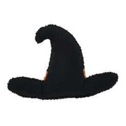 C&F Home 12" X 8" Witch Hat Shaped Halloween Hooked Throw Pillow