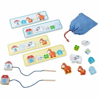 HABA On The Farm Threading Game 1 HABA On The Farm Threading Game