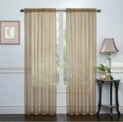 Kate Aurora Basic 2 Pack Sheer Voile Home Window Curtains -Home Furnishing Store GUEST ca017c0c ae51 4ba3 bf6f 0aa58cafa2b5 1