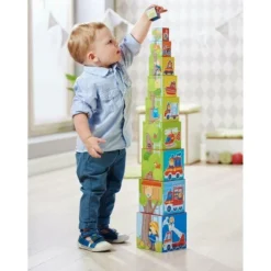 HABA Fire Brigade Sturdy Cardboard Nesting & Stacking Cubes -Home Furnishing Store GUEST ce5d3e15 e00b 41a6 b7c1 2d53032d8499