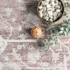 NuLOOM Rosa Machine Washable Distressed Vintage Medallion Area Rug -Home Furnishing Store GUEST cfdc2a28 d454 4b8b a929 2562597e4f4c