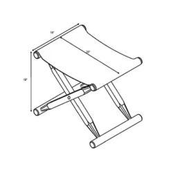 Foldable Wood & Faux Leather Ottoman - Brown - Hearth & Hand™ With Magnolia -Home Furnishing Store GUEST d034cf7d 021d 496a bbd7 0899a9cc47c5