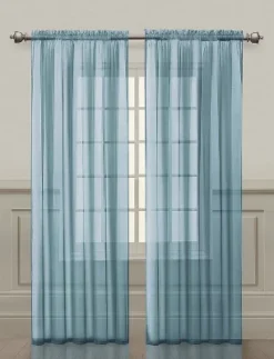 GoodGram 2 Piece Rod Pocket Elegant Sheer Voile Curtain Panels 23 GoodGram 2 Piece Rod Pocket Elegant Sheer Voile Curtain Panels -Home Furnishing Store GUEST d097cfcb 5d5e 42a8 a874 d088133c093a