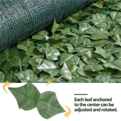 Yaheetech Artificial Faux Ivy Leaves Garden Ornaments Decorative Privacy Fence Screen Green -Home Furnishing Store GUEST d10f1a2c 16d6 4ede 9e7b 2fe879818a77