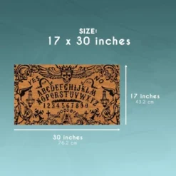 Juvale Halloween Ouija Board Coir Door Mat Welcome Doormat Indoor Outdoor Nonslip Front Rugs 30 X 17 -Home Furnishing Store GUEST d110719b 935e 446c b61d c54b6f0fb4db