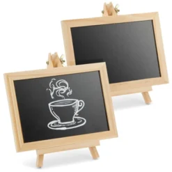 Juvale 6-Pack Mini Chalkboard Signs With Easel Stand For Table Decorations, Restaurant Food Display, Message Boards, Small Business, 7x7x4 In 10 Juvale 6-Pack Mini Chalkboard Signs With Easel Stand For Table Decorations, Restaurant Food Display, Message Boards, Small Business, 7x7x4 In -Home Furnishing Store GUEST d13a17d5 1aeb 4bed af3e 51855f2072ae